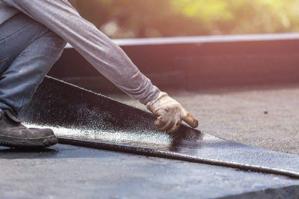 Professional Waterproofing technician working in Jeffersonville, KY